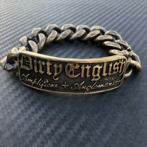 Unisex juicy couture Dirty English bracelet